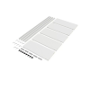 Raft metalic de depozitare cu suruburi Nex REK 1700x750x300 mm, 5 rafturi metal, white Raft metalic de depozitare cu suruburi Nex REK 1700x750x300 mm, 5 rafturi metal, white
