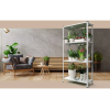Raft metalic de depozitare cu suruburi Nex REK 1500x750x300 mm, 4 rafturi metal, white Raft metalic de depozitare cu suruburi Nex REK 1500x750x300 mm, 4 rafturi metal, white