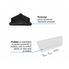 Raft metalic de depozitare cu suruburi Nex REK 1500x750x300 mm, 4 rafturi metal, white Raft metalic de depozitare cu suruburi Nex REK 1500x750x300 mm, 4 rafturi metal, white