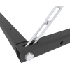 Raft pentru roti din metal vopsit Nex Home 500x1300x550 mm, antracit