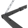 Raft pentru roti din metal vopsit Nex Home 500x1300x550 mm, antracit
