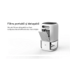 Dezumidificator aer Evoair HUMIX300, 300ml/24h, Silentios, Lumina Ambientala în 7 culori, Alb