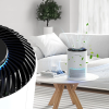 Очиститель воздуха Evoair Zuno, фильтр 3 в 1 True HEPA, активированный уголь, УФ-лампа, 3 скорости, белый