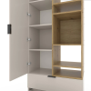 Шкаф с распашными дверцами Nex Home A001R, 800x420x2300 мм, Cashmere-Oak Artisan