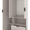 Dulap cu usi batante Nex Home A002R, 1000x420x2300 mm, Cashmere Dulap cu usi batante Nex Home A002R, 1000x420x2300 mm, Cashmere