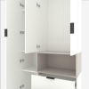 Dulap cu usi batante Nex Home A002R, 1000x420x2300 mm, White Snow/Cashmere Dulap cu usi batante Nex Home A002R, 1000x420x2300 mm, White Snow/Cashmere