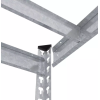 Raft metalic de depozitare Nex Titan 2160x1200x800 mm, 5 rafturi PAL, galvanizat