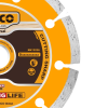 Диск алмазный сегментированный 125 мм INGCO DMD011254 INDUSTRIAL