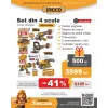 Набор из 4 аккумуляторных инструментов 2x4.0Ah INDUSTRIAL INGCO COSLI250696