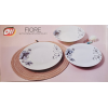 Set portelan Fiore, 18 piese Set portelan Fiore, 18 piese