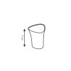 420738 Cana gradata Presto, 60 ml 420738 Cana gradata Presto, 60 ml
