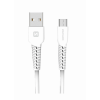 Cablul de date SWISSTEN USB / MICRO USB 1,0M Alb Cablul de date SWISSTEN USB / MICRO USB 1,0M Alb