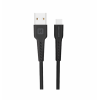 Cablul de date SWISSTEN USB / USB-C 1,0M Negru Cablul de date SWISSTEN USB / USB-C 1,0M Negru