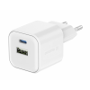 Сетевое зарядное устройство SWISSTEN 12W 1x USB-C + 1x USB-A Белое Сетевое зарядное устройство SWISSTEN 12W 1x USB-C + 1x USB-A Белое