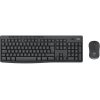 Logitech Wireless Combo MK370, Клавиатура и Мышь, для Бизнеса, международная раскладка США, USB, Графит