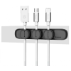 Organizer Baseus Peas Magnetic Cables Clip negru ACWDJ-01 Organizer Baseus Peas Magnetic Cables Clip negru ACWDJ-01