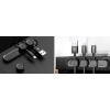 Organizer Baseus Peas Magnetic Cables Clip negru ACWDJ-01 Organizer Baseus Peas Magnetic Cables Clip negru ACWDJ-01