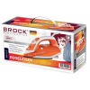 Fier BROCK BSI 5503 OR 2600W cu talpă ceramică, rezervor de apă (volum 320 ml), Control continuu al temperaturii, Sistem de autocurățare pentru îndepărtarea Fier BROCK BSI 5503 OR 2600W cu talpă ceramică, rezervor de apă (volum 320 ml), Control continuu al temperaturii, Sistem de autocurățare pentru îndepărtarea