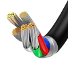 Cablu Type-C - Lightning, PD 20W, 1m, Baseus Superior Black CATLYS-A01 Cablu Type-C - Lightning, PD 20W, 1m, Baseus Superior Black CATLYS-A01