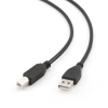 Кабель USB Gembird для принтера, USB 2.0 (T) на USB 2.0 Type-B (T), 1.8м, премиум, позолоченные разъемы, черный, "CCF-USB2-AMBM-6" Кабель USB Gembird для принтера, USB 2.0 (T) на USB 2.0 Type-B (T), 1.8м, премиум, позолоченные разъемы, черный,