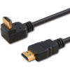 Кабель HDMI M к HDMI90° M 3м 4K v2.0 SAVIO CL-109 с позолотой, ethernet / 3D Кабель HDMI M к HDMI90° M 3м 4K v2.0 SAVIO CL-109 с позолотой, ethernet / 3D