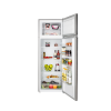 Frigider Daewoo DTS-240MEX, 235 L (194L+41L), 159cm, Static, clasa E, inox Frigider Daewoo DTS-240MEX, 235 L (194L+41L), 159cm, Static, clasa E, inox
