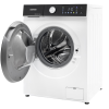 Masina de spalat rufe Daewoo DWD-CS8014, 8 kg / 1400rpm, 48cm, clasa A, motor inverter, Display, Panou negru + usa dubla neagra, 16 program, Alb Masina de spalat rufe Daewoo DWD-CS8014, 8 kg / 1400rpm, 48cm, clasa A, motor inverter, Display, Panou negru + usa dubla neagra, 16 program, Alb