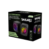 Акустика 2.0 Esperanza Sakara EGS104, 5W (2 x 2.5W), светодиодная радуга, управление громкостью, встроенный усилитель, питание: 5V, требуется: USB