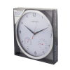 Ceas de perete Esperanza WASHINGTON EHC008W Alb, 30 cm, Cadru și ace din aluminiu, Mișcare silențioasă, cârlig pentru instalare ușoară, Dimensiuni: temp Ceas de perete Esperanza WASHINGTON EHC008W Alb, 30 cm, Cadru și ace din aluminiu, Mișcare silențioasă, cârlig pentru instalare ușoară, Dimensiuni: temp