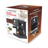 Espressor Esperanza EXCELSA EKC010, 1,8L, 850W, 20 bar, aparat de espresso, Spumator de lapte încorporat pentru cappuccino și latte, Sistem de încălzire a Espressor Esperanza EXCELSA EKC010, 1,8L, 850W, 20 bar, aparat de espresso, Spumator de lapte încorporat pentru cappuccino și latte, Sistem de încălzire a