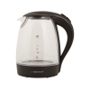 Cafetieră Esperanza SALTO ANGEL EKK011K Sticlă Neagră cu LED, 2200W, 1,7l, element de încălzire ascuns, bază rotativă la 360°, oprire automată după fierbere Cafetieră Esperanza SALTO ANGEL EKK011K Sticlă Neagră cu LED, 2200W, 1,7l, element de încălzire ascuns, bază rotativă la 360°, oprire automată după fierbere