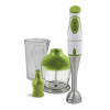 Blender de mână Esperanza PESTO EKM003G, Verde, 450W, 3 în 1 Tocător, Bătător, Pahar de amestecare, cuțit din oțel inoxidabil; suport pentru tijă detașabil
