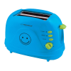 Тостер Esperanza SMILEY EKT003B Синий, 750W, 3 в 1, Поджаривание, Разогрев, Размораживание замороженного хлеба, Разработан для приготовления толстого и тонкого Тостер Esperanza SMILEY EKT003B Синий, 750W, 3 в 1, Поджаривание, Разогрев, Размораживание замороженного хлеба, Разработан для приготовления толстого и тонкого