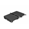 Grătar BROCK HCG 5000 SS, 2000W, Dimensiune placă: 30x24cm, Termostat de control al temperaturii, Indicator de funcționare - roșu, Indicator de pregătire Grătar BROCK HCG 5000 SS, 2000W, Dimensiune placă: 30x24cm, Termostat de control al temperaturii, Indicator de funcționare - roșu, Indicator de pregătire