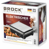 Grătar BROCK HCG 5000 SS, 2000W, Dimensiune placă: 30x24cm, Termostat de control al temperaturii, Indicator de funcționare - roșu, Indicator de pregătire Grătar BROCK HCG 5000 SS, 2000W, Dimensiune placă: 30x24cm, Termostat de control al temperaturii, Indicator de funcționare - roșu, Indicator de pregătire