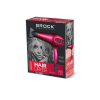 Фен BROCK HD 9501 PK, 1800W, на 50% тише, чем ведущие фены, 2 уровня мощности, 2 скорости, С концентратором, Функция холодного воздуха, Ионизация f Фен BROCK HD 9501 PK, 1800W, на 50% тише, чем ведущие фены, 2 уровня мощности, 2 скорости, С концентратором, Функция холодного воздуха, Ионизация f