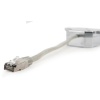Splitter RJ-45 GEMBIRD pt. cablu FTP, Cat5, RJ-45 (T) | RJ-45 (M) x 2, ecranat, metal, 1 buc, "NCA-SP-02" Splitter RJ-45 GEMBIRD pt. cablu FTP, Cat5, RJ-45 (T) | RJ-45 (M) x 2, ecranat, metal, 1 buc,