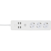 Prelungitor WiFi, 3 porturi, 4*USB 4A, 2200W, 10A, 1.8m, Tellur White TLL331031