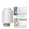 Термостатическая головка WiFi Tellur Smart, RVSH1, LED, Белый
