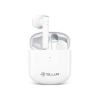 Casti Bluetooth, Tellur Aura True Wireless, APP, alb TLL511421