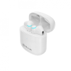 Casti Bluetooth, Tellur Aura True Wireless, APP, alb TLL511421