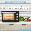 Электрическая духовка BROCK TO 3001 BK, Черная 30L, 1600W, Функция конвекции, Двойное стекло, Температура: 100°C - 230°C, Функции нагрева: Выключено / Нагрев от Электрическая духовка BROCK TO 3001 BK, Черная 30L, 1600W, Функция конвекции, Двойное стекло, Температура: 100°C - 230°C, Функции нагрева: Выключено / Нагрев от