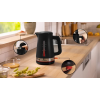 Fierbător Bosch TWK4M223 2400W, 1.7 l, negru / argintiu