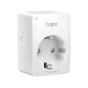 Priza WiFi TP-LINK, Tapo P100, max. load 2300 W, 10 A, buton de alimentare, led de stare, alb Priza WiFi TP-LINK, Tapo P100, max. load 2300 W, 10 A, buton de alimentare, led de stare, alb