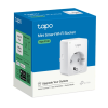 TP-Link Tapo Smart Plug Mini, Compatibil cu Matter, Compatibil cu Alexa, Google Home & Samsung SmartThings, Monitorizare a energiei, 15A, Certificat UL, 2.4G TP-Link Tapo Smart Plug Mini, Compatibil cu Matter, Compatibil cu Alexa, Google Home & Samsung SmartThings, Monitorizare a energiei, 15A, Certificat UL, 2.4G