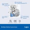 TP-Link Tapo Smart Plug Mini, Compatibil cu Matter, Compatibil cu Alexa, Google Home & Samsung SmartThings, Monitorizare a energiei, 15A, Certificat UL, 2.4G TP-Link Tapo Smart Plug Mini, Compatibil cu Matter, Compatibil cu Alexa, Google Home & Samsung SmartThings, Monitorizare a energiei, 15A, Certificat UL, 2.4G