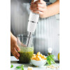 Blender de mână Tefal HB944138 Infiny Force Ultimate, putere 1000W, bol de mixare 0.8l, bol tocator 0.5l, picior din oțel inoxidabil, 1 trepte de viteză, alb