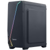 Carcasă SPACER - pentru jocuri, Middle Tower, ATX, "FLASH", fara sursa, sticlasecurizata, USB 2.0 x 2, USB 3.0 x 1, capac PSU, negru "SPCS-GC-FLASH" Carcasă SPACER - pentru jocuri, Middle Tower, ATX,