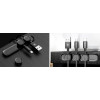 Organizator Baseus Peas, clemă magnetică pentru cabluri, negru ACWDJ-01 Organizator Baseus Peas, clemă magnetică pentru cabluri, negru ACWDJ-01