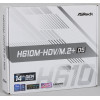 MB ASRock H610M-HDV/M.2+ D5, сокет 1700, Intel® H610 (CPU 14/13/12-го поколения), Dual 2xDDR5-5600, VGA, HDMI, DP, графика Intel в CPU, 1xPCIe X16 4.0, 1xPCI